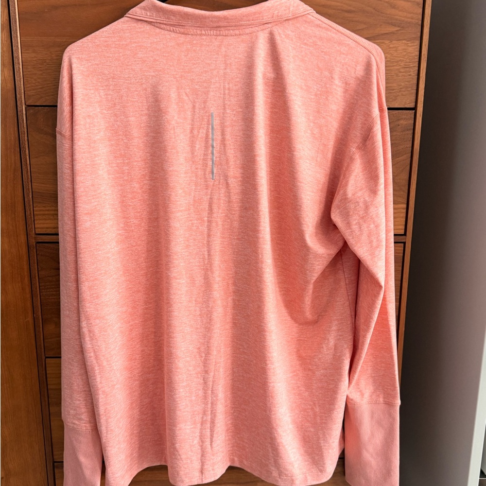 Nike Dri-FIT Half-Zip Pullover Women's Size L | Pink | Like New Running Top - Picture 6 of 13